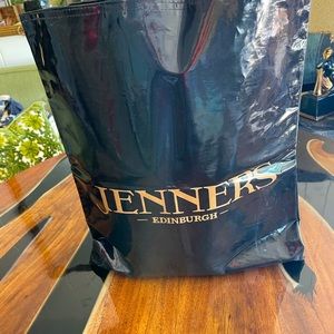 Vintage Jenners of Edinburgh oil cloth tote bag 2001